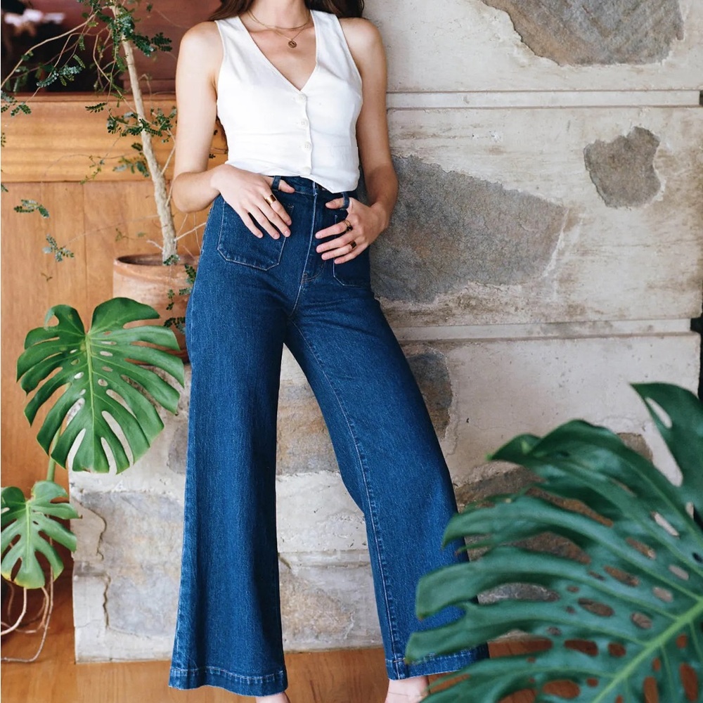 Rollas Sailor Jeans - Eco Ruby Blue Size 26